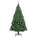 Albero di Natale artificiale con 300 LED Verde 210 cm - Foto miniatura 3