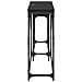 Tavolo consolle 2 pcs Rovere Nero 100 x 28 x 75 cm - Foto miniatura 6