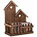 Supporto In Legno Marrone 26,5x15x35h - Foto miniatura 1