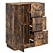 Credenza Rovere Fumo 66 x 34,5 x 87 cm Legno ingegnerizzato - Foto miniatura 3