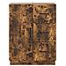 Credenza Rovere Fumo 66 x 34,5 x 87 cm Legno ingegnerizzato - Foto miniatura 4