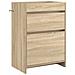 Mobiletto da Bagno Sotto Lavabo Rovere Sonoma 56 x 37,5 x 81 cm - Foto miniatura 1