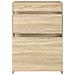 Mobiletto da Bagno Sotto Lavabo Rovere Sonoma 56 x 37,5 x 81 cm - Foto miniatura 3