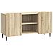 Mobile TV Rovere Sonoma 102 x 34,5 x 52 cm Legno ingegnerizzato - Foto miniatura 1