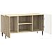 Mobile TV Rovere Sonoma 102 x 34,5 x 52 cm Legno ingegnerizzato - Foto miniatura 3