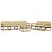 Set di divani da esterno 8 pcs Bianco e Beige - Foto miniatura 1