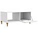 Tavolino da salotto Bianco 90 x 50 x 40 cm Legno ingegnerizzato - Foto miniatura 4