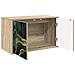 Mobile TV da Parete WIJHE 69 x 33 x 40 cm Rovere Sonoma - Foto miniatura 3