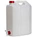 Tanica Bidone Plastica Pvc Trasporto Acqua Liquidi 10 Lt M82210r - Foto miniatura 2