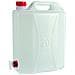 Tanica Bidone Plastica Pvc Trasporto Acqua Liquidi 10 Lt M82210r - Foto miniatura 5