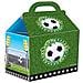 4 Scatole Per Feste In Cartone Calcio Taglia Unica - Foto miniatura 1