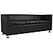 Set Divani a 3 e a 2 Posti in Similpelle Nero 170 x 62,5 x 63 cm - Foto miniatura 5