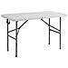 Cate - Tavolo Catering Pieghevole Salvaspazio In Acciaio E Abs - Foto miniatura 1