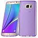 Custodia Compatibile Con Samsung Galaxy Note 5 In Viola Trasparente - Coperchio Protettivo In Silicone Tpu Flessibile - Foto miniatura 9