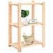 Scaffali A 3 Livelli 2 Pz 60x38x90 Cm Massello Pino Fsc 150 Kg - Foto miniatura 2