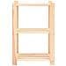 Scaffali A 3 Livelli 2 Pz 60x38x90 Cm Massello Pino Fsc 150 Kg - Foto miniatura 4