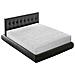 Traversa Coprimaterasso Per Letto In Spugna 100% Cotone Jacquard Made In Italy Angoli Elasticizzati Piazza E Mezza Bianco - Foto miniatura 1