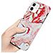 Custodia Compatibile Con Apple Iphone 12 Pro Max In Marmo Rosa Bianco No. 20 - Coperchio Protettivo In Silicone Tpu Con Motivo A Mosaico - Foto miniatura 5
