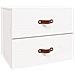 Comodino A Muro Bianco 50x36x40 Cm - Foto miniatura 2