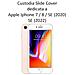 Custodia Tpu Silicone Cover Case Per Apple Iphone 7 - 8 - Se 2020 Pink - Foto miniatura 2