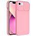 Custodia Tpu Silicone Cover Case Per Apple Iphone 7 - 8 - Se 2020 Pink - Foto miniatura 1