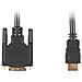 Cavo Hdmi A Dvi Maschio /maschio Nero - Foto miniatura 4