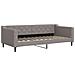 Divano Letto Con Materasso Tortora 90x200 Cm In Tessuto - Foto miniatura 7