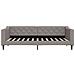 Divano Letto Con Materasso Tortora 90x200 Cm In Tessuto - Foto miniatura 8