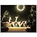 Set Di 3 Renne Decorative Con Luci Led 92 Cm Bianco Angeli - Foto miniatura 1