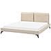 Letto Bouclé Melle 180 X 200 Cm Beige - Foto miniatura 15