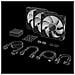 iCUE LINK RX120 RGB Case per computer Ventilatore 12 cm Nero 3 pz - Foto miniatura 3