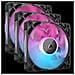 iCUE LINK RX120 RGB Case per computer Ventilatore 12 cm Nero 3 pz - Foto miniatura 1