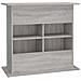 Supporto Acquario 81x36x73cm In Legno Multistrato Grigio Sonoma - Foto miniatura 6
