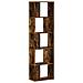 Libreria 5ripiani Rovere Fumo 45x23,5x162,5cm Legno Multistrato - Foto miniatura 2