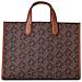 Large Grab Tote Brn Luggage Borse Tote Sintetico Borse Donna Marrone Eu One Size, 30h3g3gt3b-227 - Foto miniatura 2