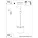 Sollux Lighting Lampada A Sospensione Owls 30 Sl.1422 - Moderno Lampade A Sospensione Multicolore 82x30x30 Cm - Foto miniatura 3