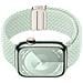 Cinturino Starlight In Nylon Intrecciato Per Apple Watch Green S - Foto miniatura 2