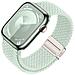 Cinturino Starlight In Nylon Intrecciato Per Apple Watch Green S - Foto miniatura 3