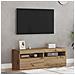 Mobili Porta TV con LED 2 pz Artigianale in Legno Multistrato - Foto miniatura 9