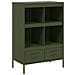 Credenza Verde Oliva 68x39x101,5 Cm In Acciaio - Foto miniatura 2