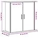 Supporto Acquario 81x36x73 cm in Legno Multistrato Legno Antico - Foto miniatura 10