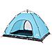 Tenda da Campeggio 4 Persone Blu a Rilascio Rapido - Foto miniatura 4