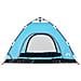 Tenda da Campeggio 4 Persone Blu a Rilascio Rapido - Foto miniatura 7