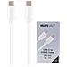 Cavo Di Ricarica E Sincronizzazione Da Usb-c A Usb-c Pd 3.0 60w 1m, Bianco - Foto miniatura 2
