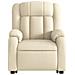 Poltrona Alzapersona Reclinabile Elettrica Crema in Tessuto - Foto miniatura 8