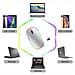 Mouse Per Computer Wireless Con Led Rgb Doppia Modalità Bluetooth/wifi Silver - Foto miniatura 5