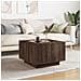 Tavolino Salotto con LED Rovere Marrone 60x60x40 cm Multistrato - Foto miniatura 4