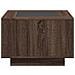 Tavolino Salotto con LED Rovere Marrone 60x60x40 cm Multistrato - Foto miniatura 6