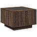 Tavolino Salotto con LED Rovere Marrone 60x60x40 cm Multistrato - Foto miniatura 8