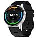 Cinturino In Silicone Universale Compatibile Con Samsung, Huawei E Garmin Black 20 Mm - Foto miniatura 2